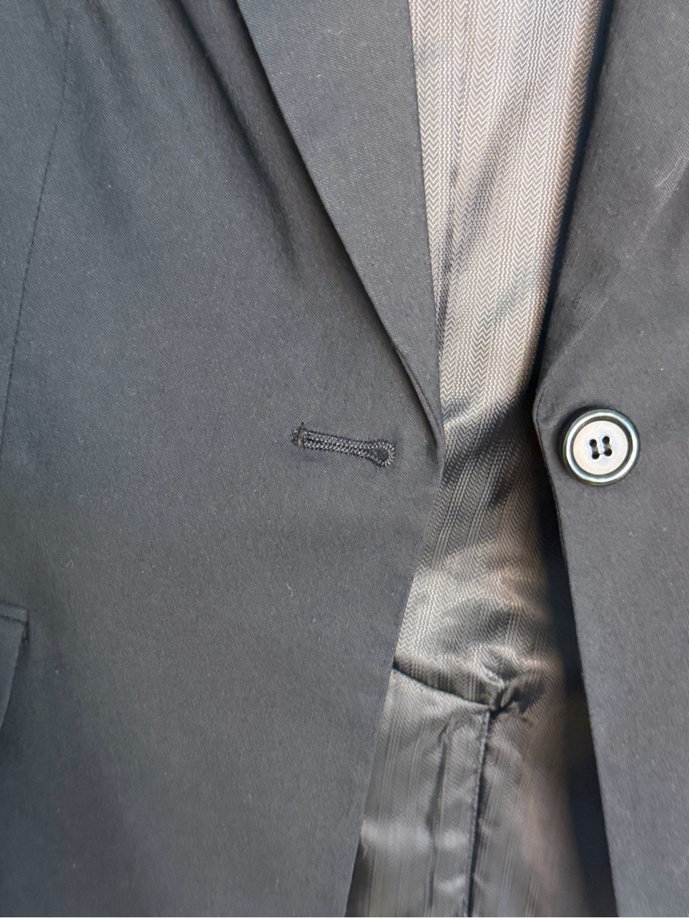 The Limited Black Single-Button Women's Blazer - Picture 2 of 8